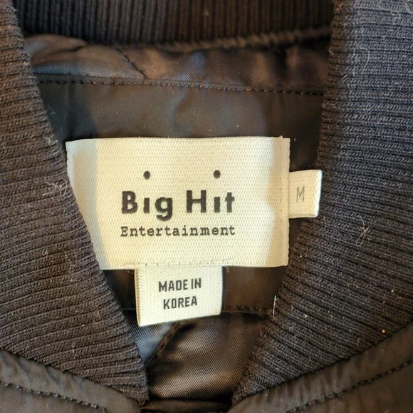 Authentic BTS Mic Drop Bomber Jacket Medium - Picture 2 of 13